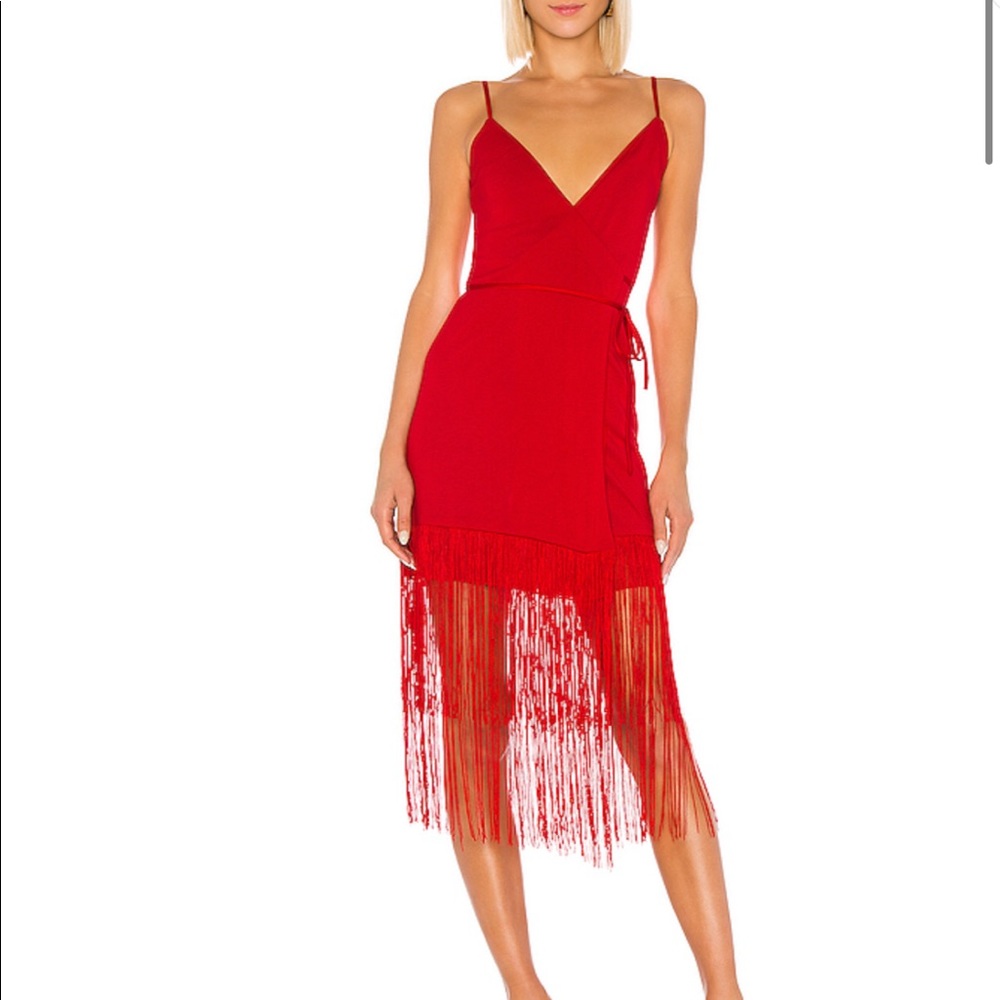 Sold House of Harlow fringe dress